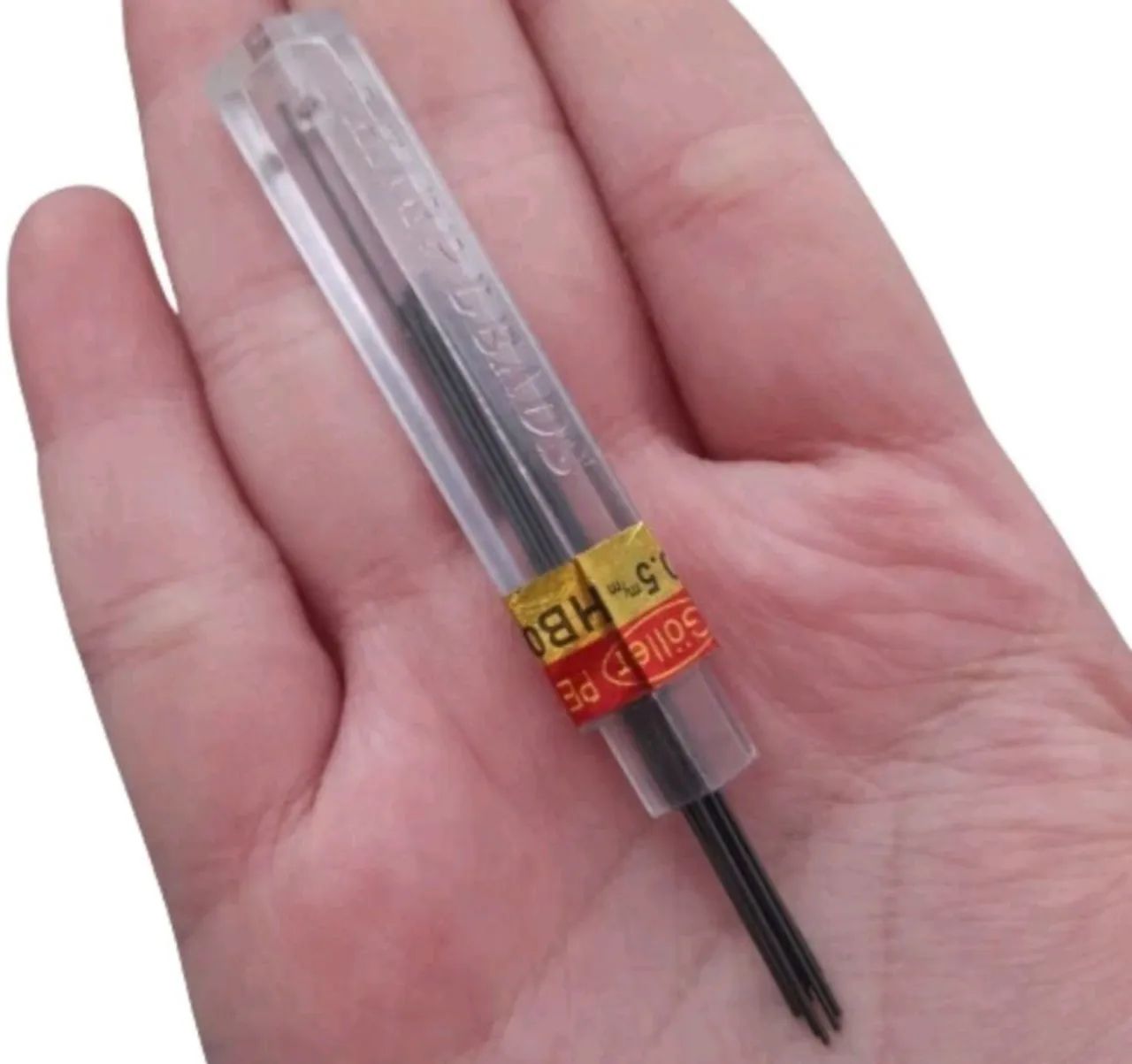 Kit 5 tubos de grafite para Lapiseira 0,5 HB Goller tubo com 12 grafites cada  - Foto 4