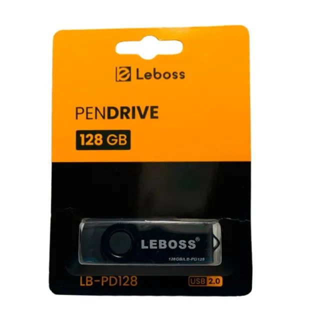 Pen Drive Usb 2.0 Slim 128gb Knup Leboss Premium - WZetta