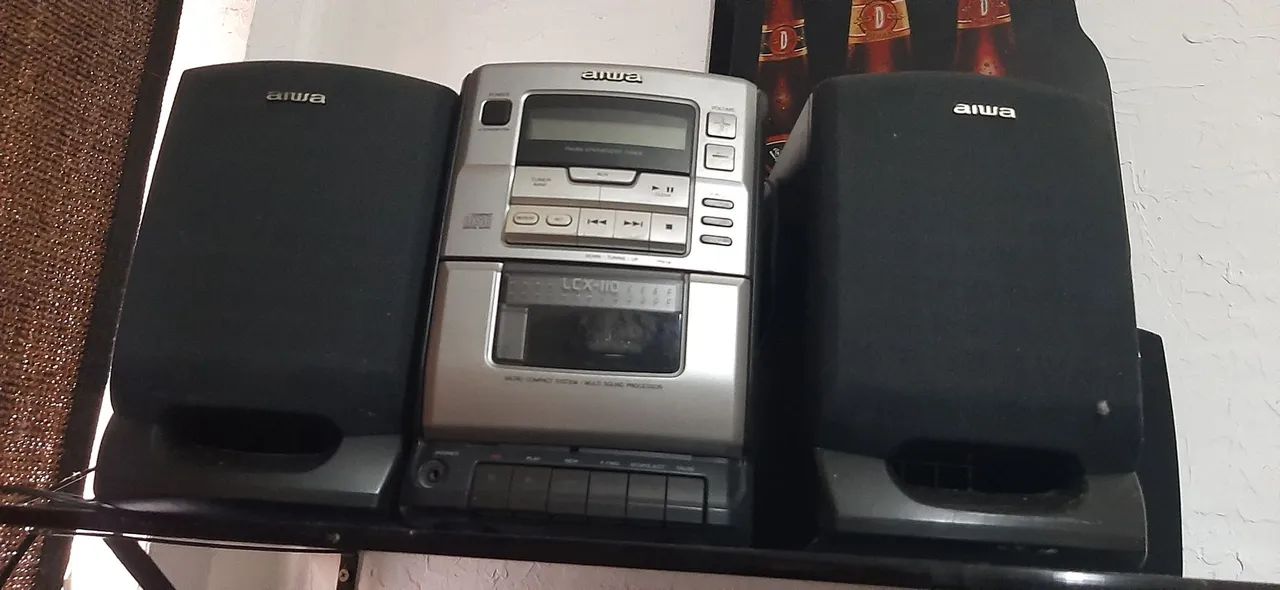 Micro sistem aiwa modelo Lcx-110 - Aparelhos de Som - Serra, Belo