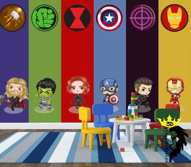 Papel de parede infantil - Foto 4