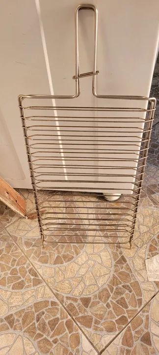 GRELHA DE PEIXE EM INOX "USADA" - Foto 3