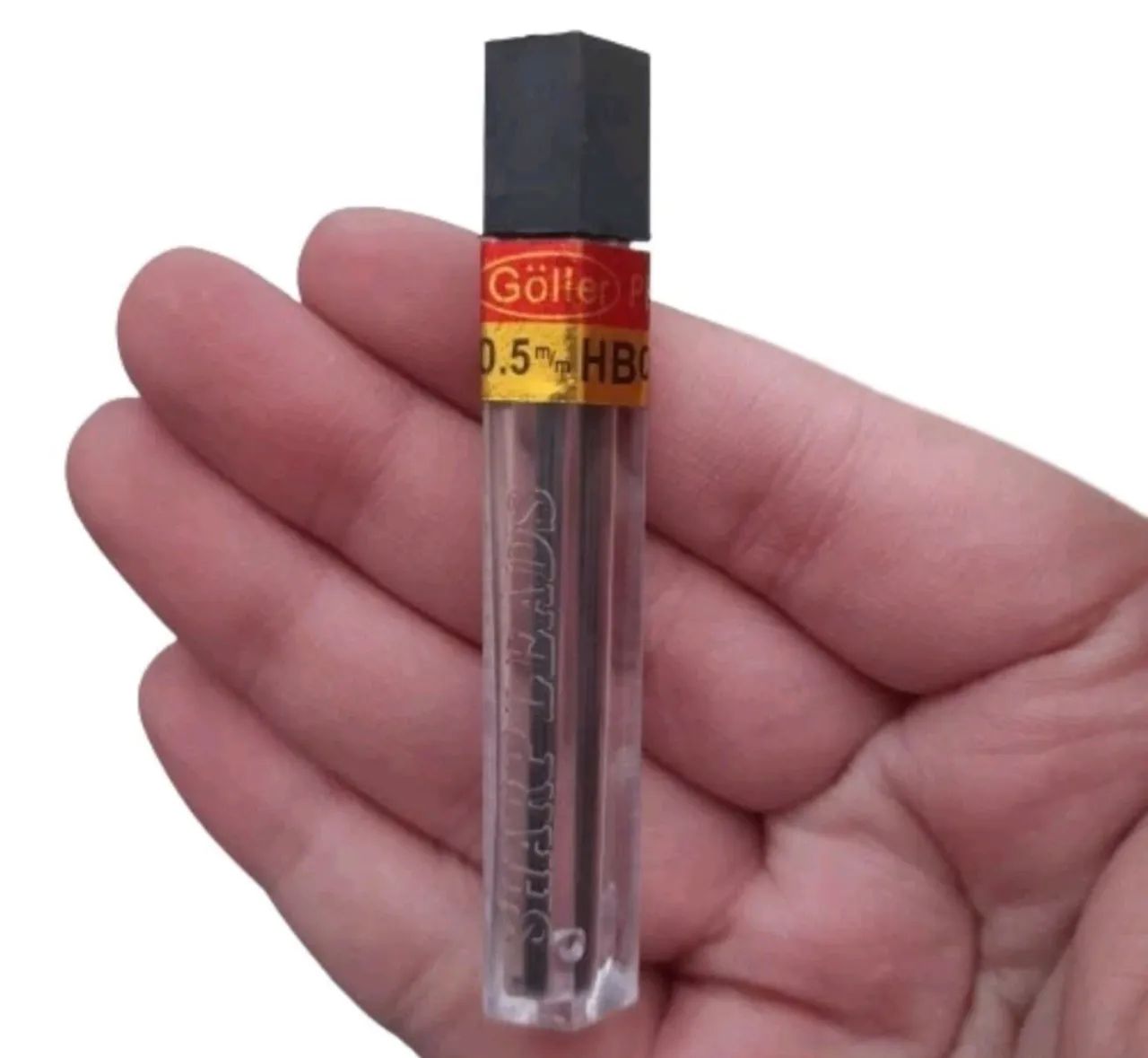 Kit 5 tubos de grafite para Lapiseira 0,5 HB Goller tubo com 12 grafites cada  - Foto 3