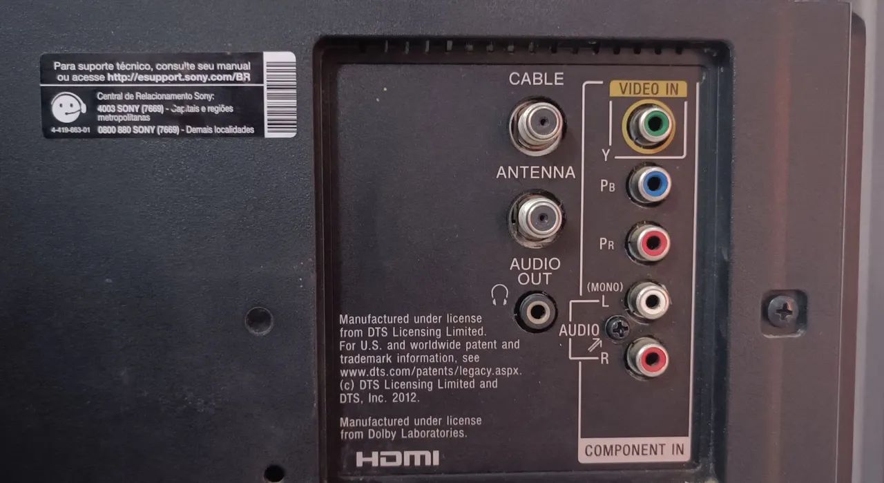 Vendo TV Sony 32 polegadas tela quebrada - Foto 2