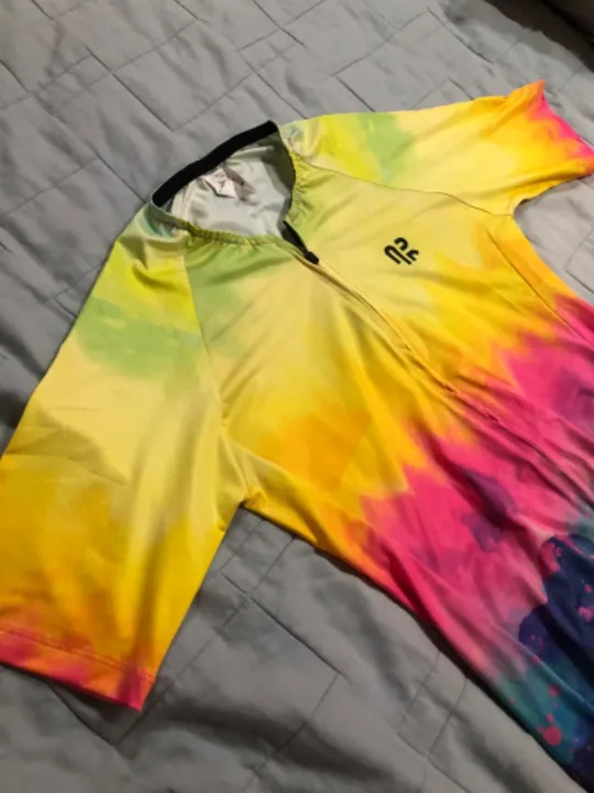 Camisa ciclismo feminina
