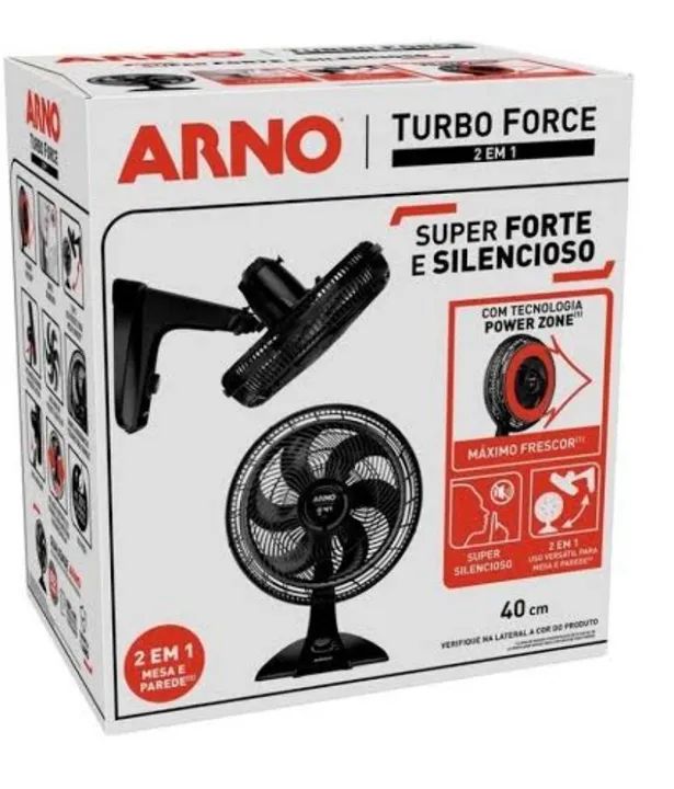 VENTILADOR MESA 40CM ARNO  - Foto 5