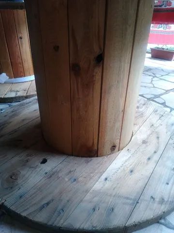 Tonel / bobina de madeira  - Foto 3