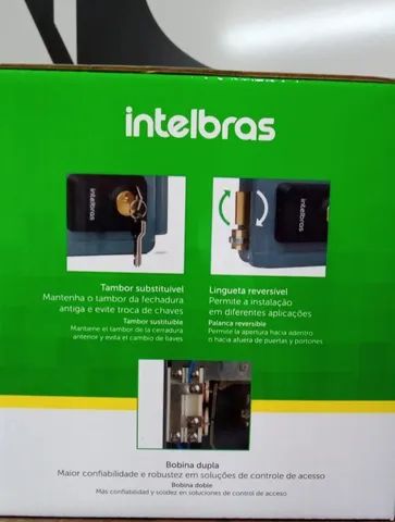 Fechadura Elétrica De Cilindro Fixo Intelbras Fx 2000  - Foto 3