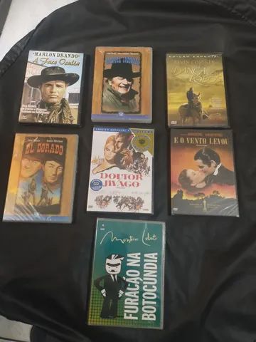 Dvds originais todos lacrados 7 peças 