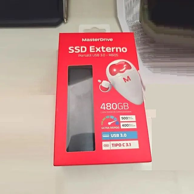 SSD Externo MasterDrive 480GB - Portátil USB 3.0 - Foto 2