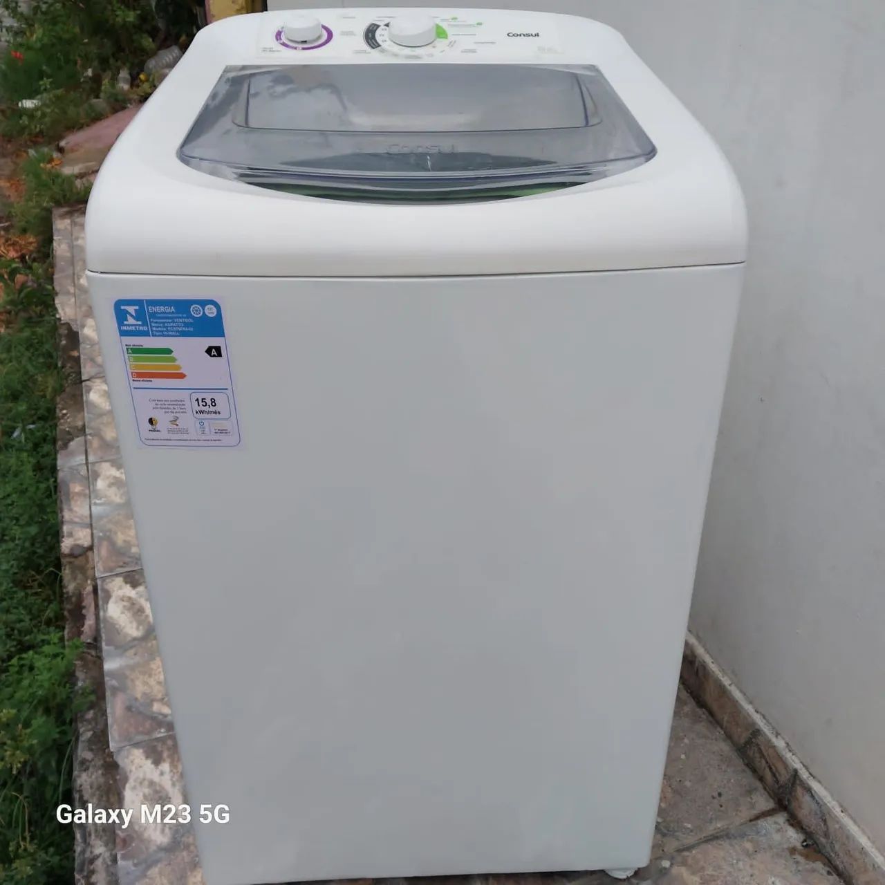 Máquina de Lavar 8kg consul