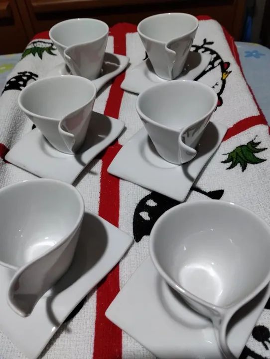 Conjunto de xícaras para café 