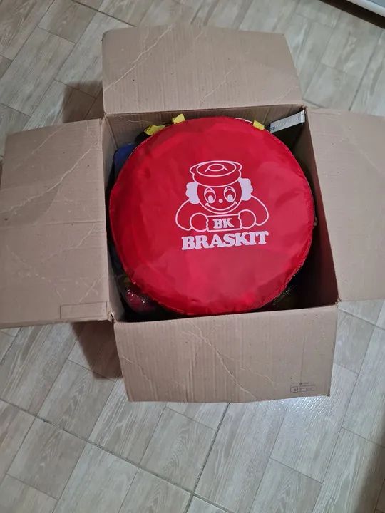 Barraca Infantil - Toca Mágica Ball - Braskit com 100 bolinhas - Foto 3