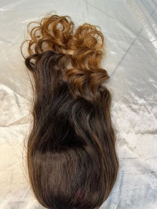 Cabelo Humano indiano moreno iluminado - Foto 5