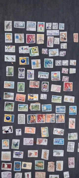 Selos  70 países e brasileiros - Foto 3