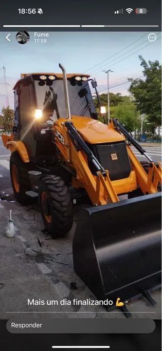 Retroescavadeira JCB 2024 