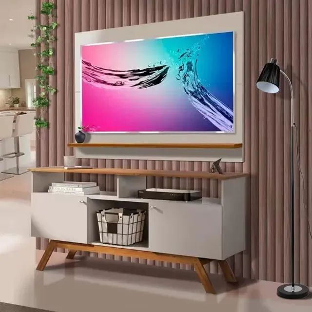 Rack com painel 