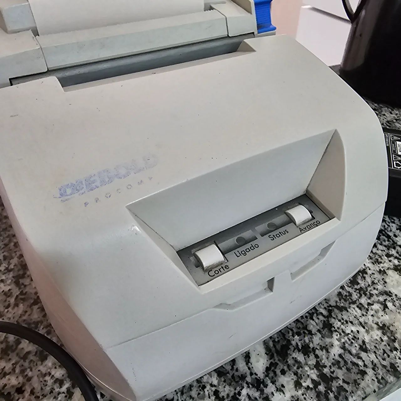 Impressora térmica Diebold + leitor óptico - Foto 3