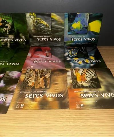 Coleção Enciclopédia Multimídia Dos Seres Vivos Kit Com 12 - Foto 3