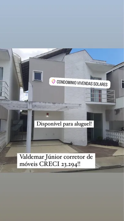 Localização privilegiada para aluguel condomínio Vivendas Solares