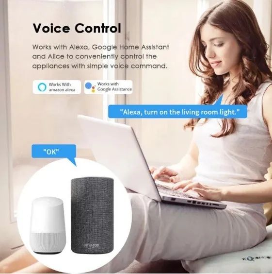 Relé Tuya 16A - Com monitor de consumo elétrico - Automação de Lâmpadas e Tomadas - Alexa  - Foto 2