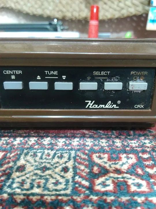 Antigo conversor de tv 