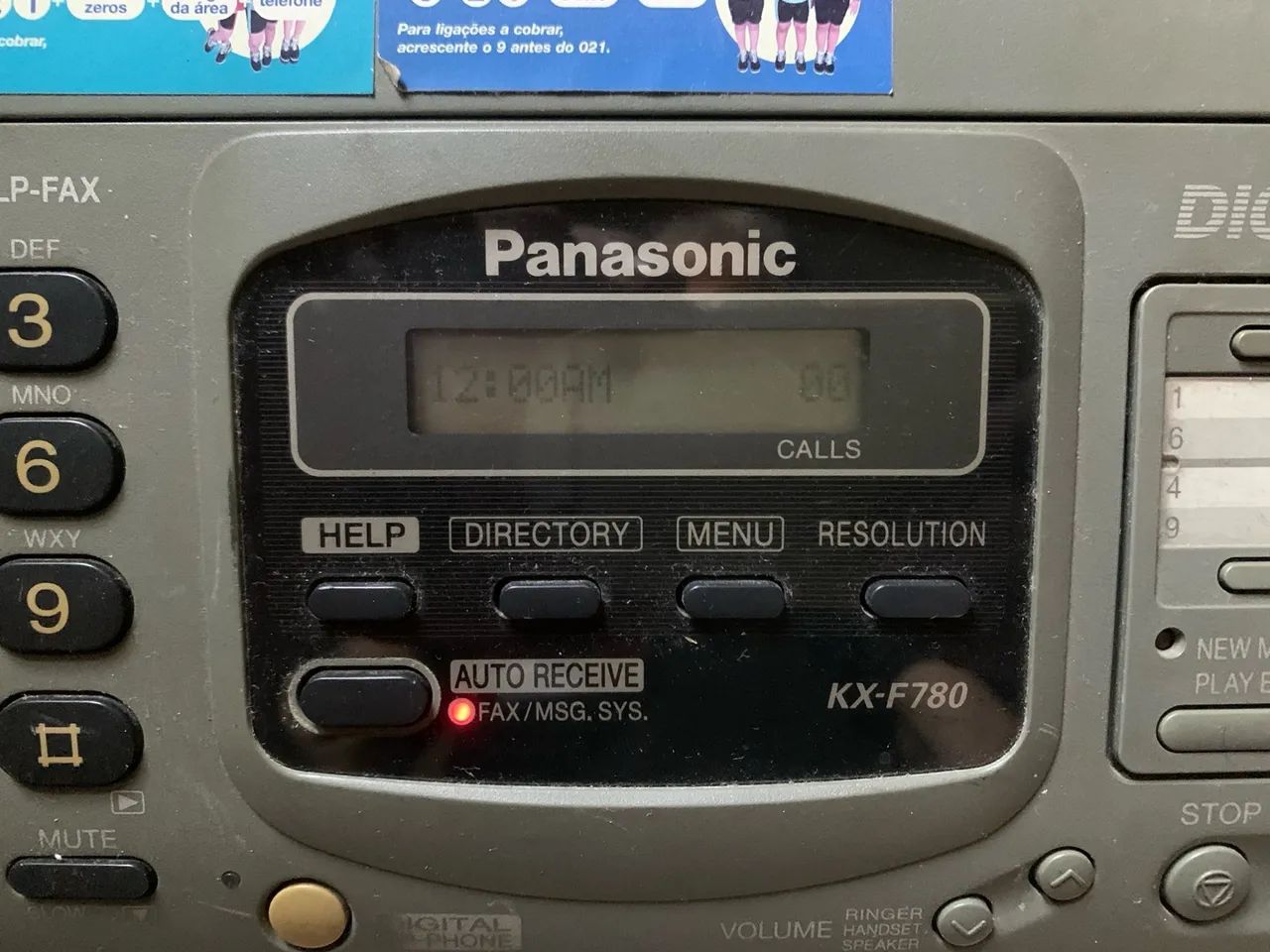 Fax Panasonic KX-F780