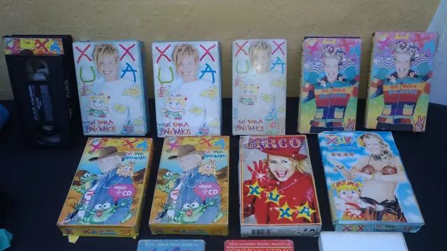 Xuxa fitas VHS vídeo, várias, fita e capa bom estado, envio qualquer local.