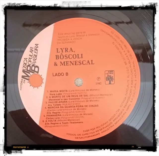 LP Vinil: História Da MPB - Carlos Lyra, Bôscoli e Menescal - Foto 5