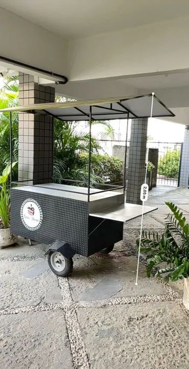 Carrinho de lanches completo para seu negócio! - Foto 3