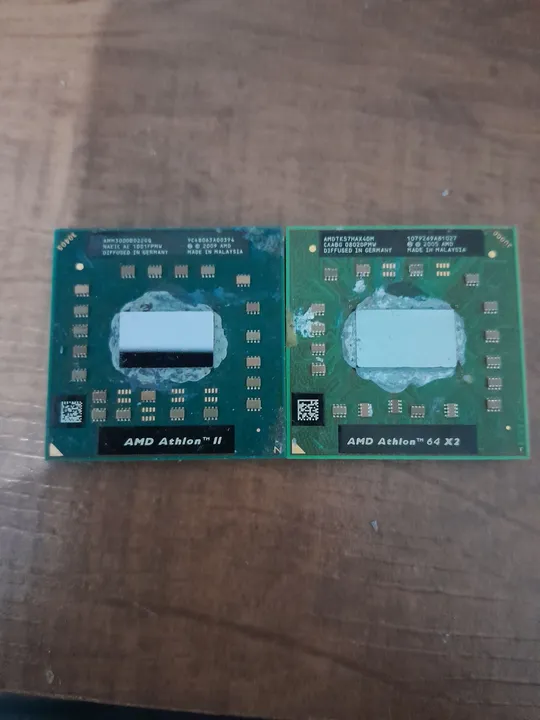 Dois processadores AMD de notebook Athlon II e Athlon X2 não testados