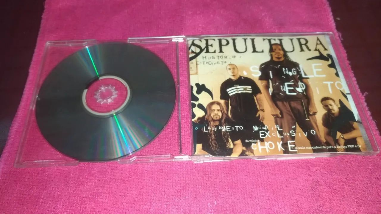 Cd Sepultura, original, bom estado. E outros.