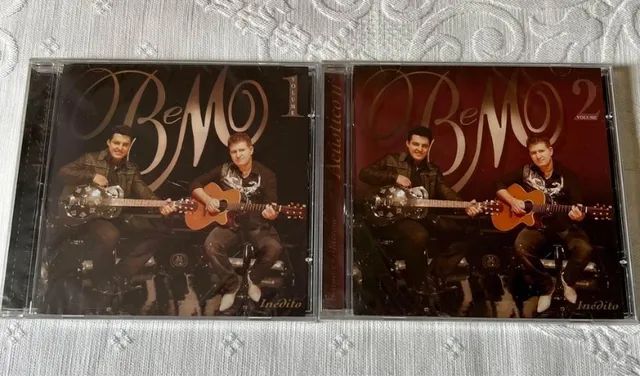 CD Bruno e Marrone Acústico Inédito Vol. 1 e 2 Ano 2007 Novo Lacrado