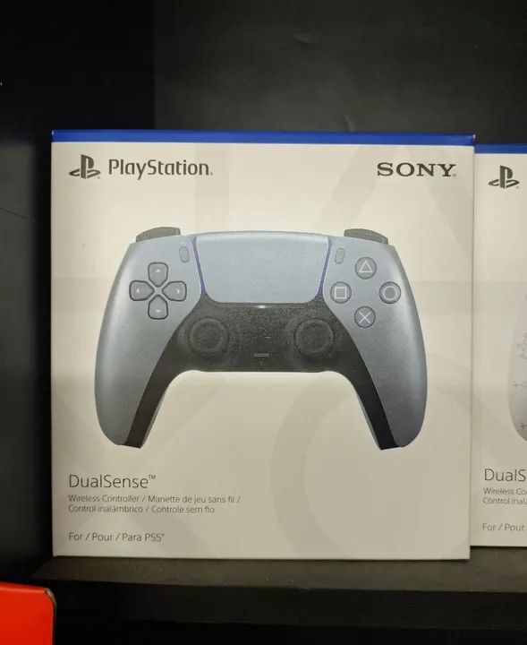 Promoção Controle PS5 Dualsense Sterling Silver Novo( ACEITO CREDISHOP)