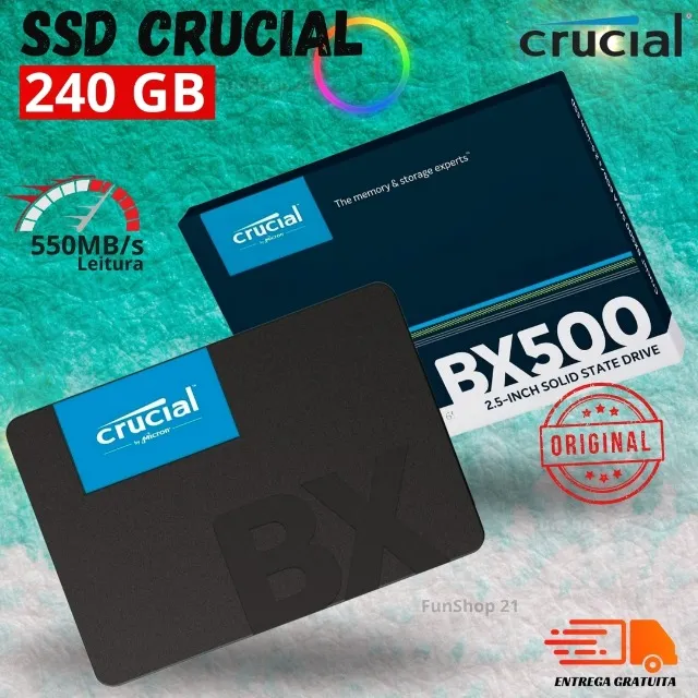 SSD Crucial 240GB