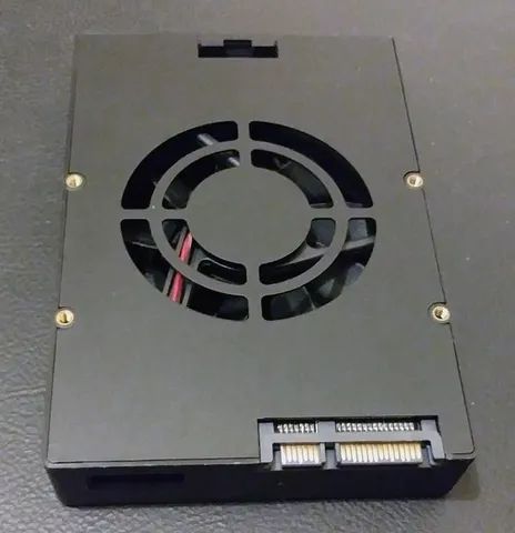 [ Só Venda ] Cooler Baia De Gabinete com Controle de Velocidade + Fan Led 120mm - Foto 3