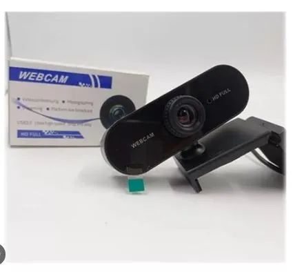Webcam Full Hd Com Microfone Embutido 1920x1080 Usb 360°  - Foto 3