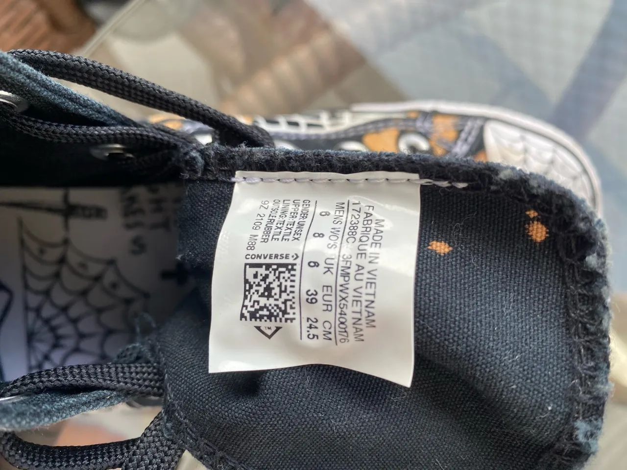 Converse All Star Sean Pablo X Chuck Taylor Original Seminovo - Foto 4