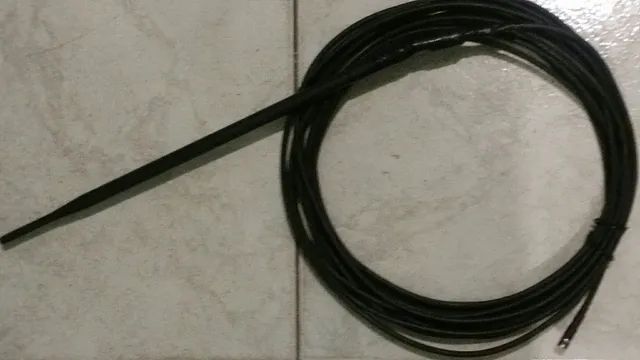 Cabo para sinal de wi-fi externo. 10 metros.