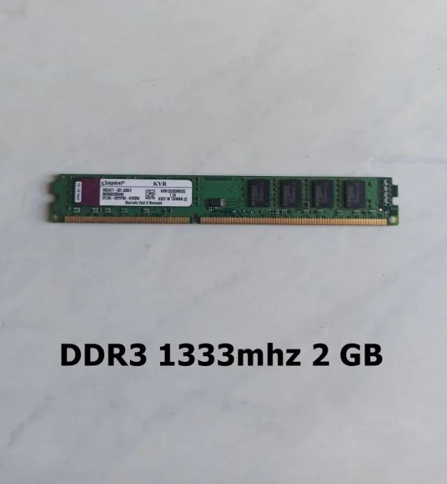 Memoria ddr3 1333mhz 2gb