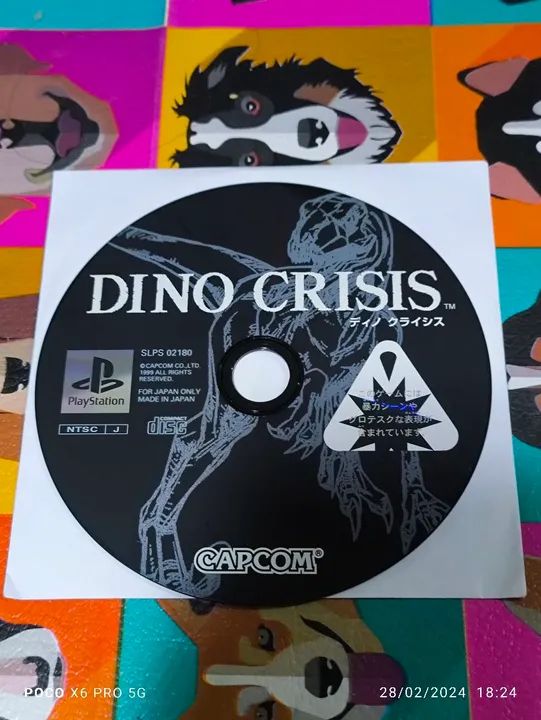 Dino Crisis (PS1) - Jogo Original jp