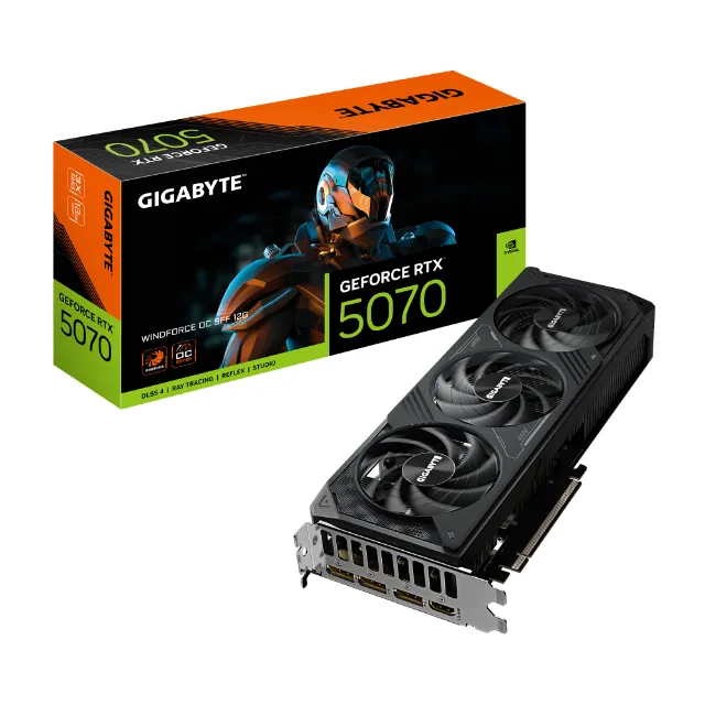 Placa de Vídeo Nvidia RTX 5070 12Gb GDDR7 3x