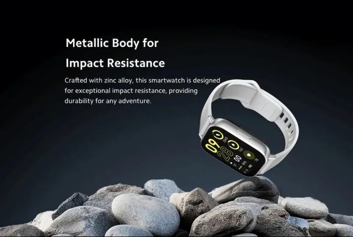 Xiaomi Redmi Watch 5 Active com Alexa e Pulseira Cinza - Foto 3