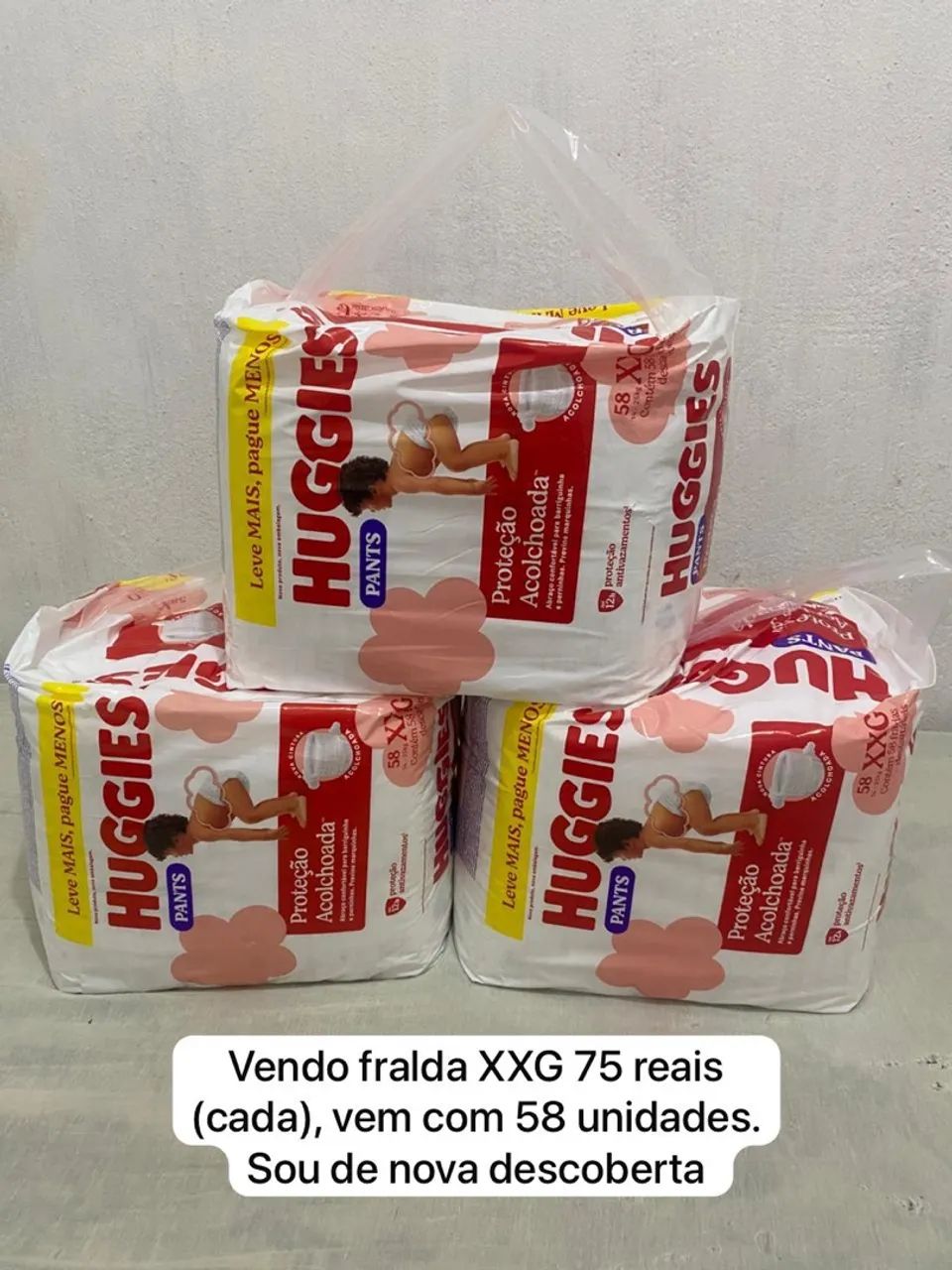 Fraldas XXG