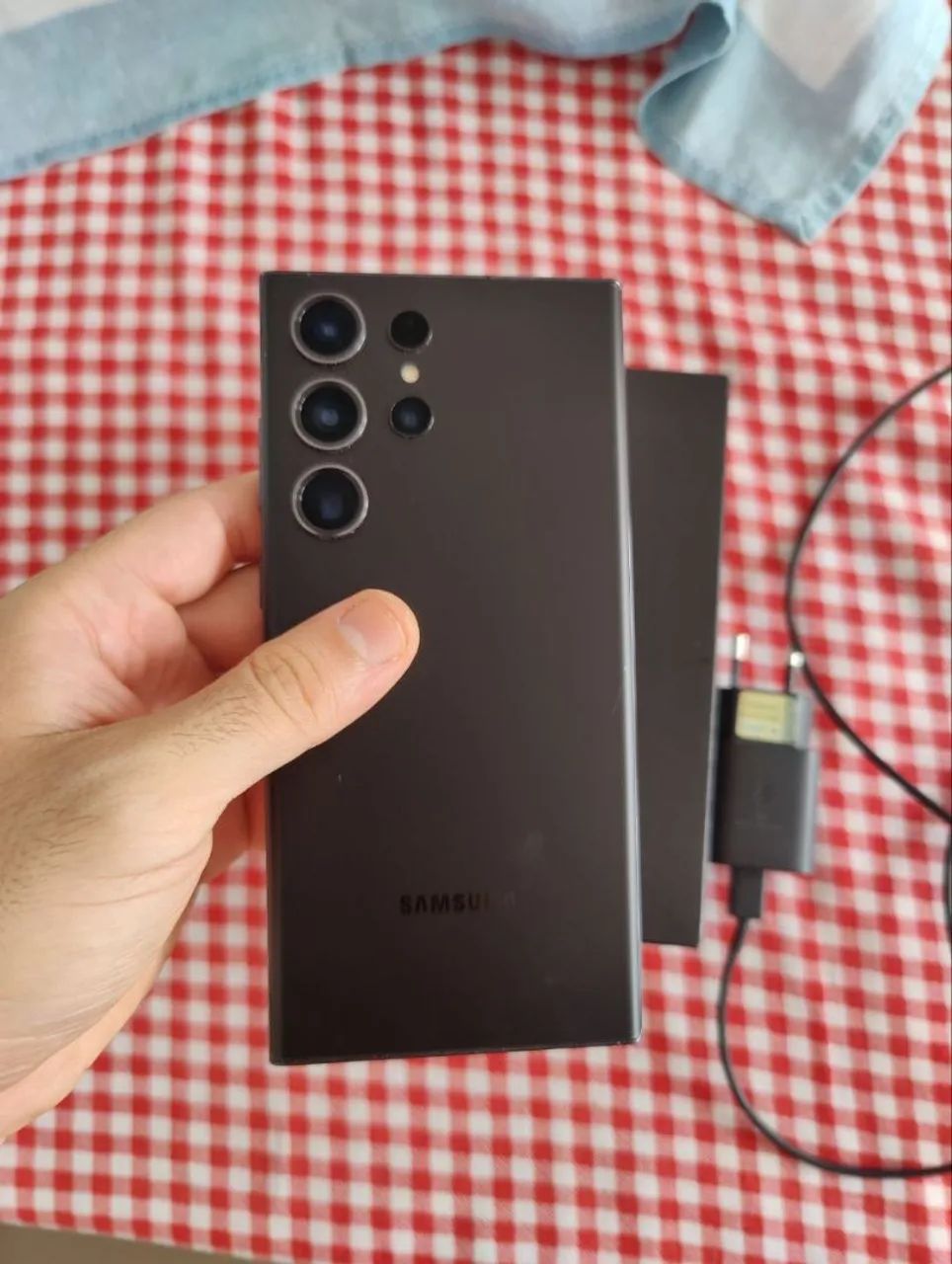 Samsung s23 ultra 256gb ainda na garantia (nota fiscal, caixa e carregador)  - Foto 3