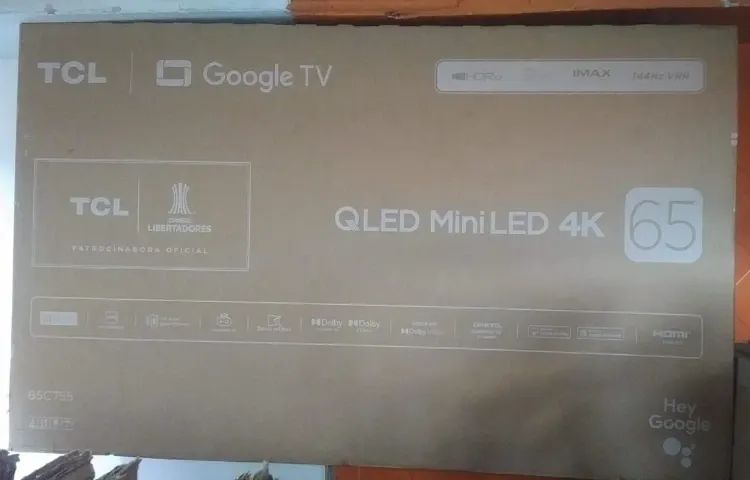 Caixa de Papelão para transporte de TV 65 Polegadas com Isopores  - Foto 4