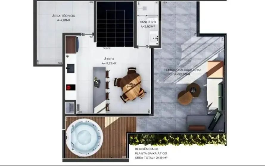 Casa com 3 dormitórios à venda,174.00 m , centro, CURITIBA - PR - Foto 5