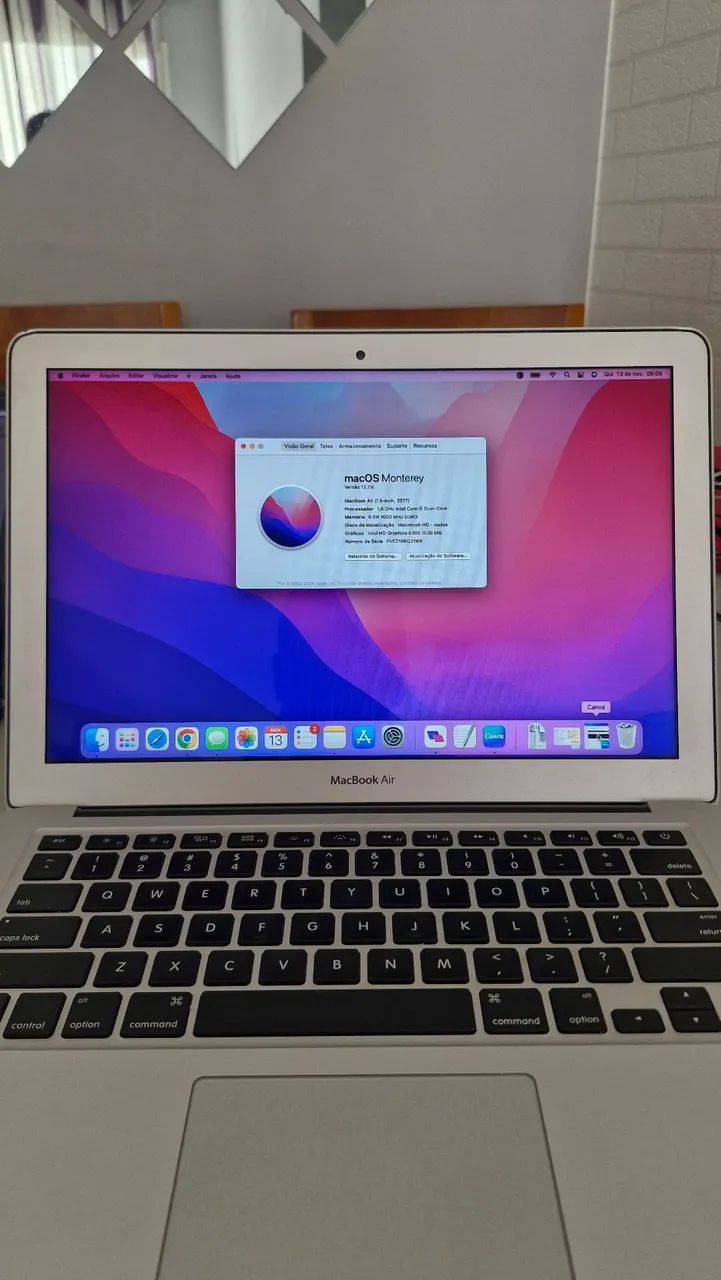 Macbook Air 13' 2017 256GB 8GB - Tablets e E-Readers - Jardim