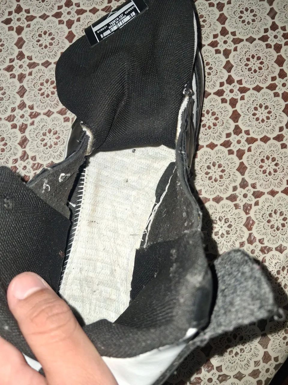 Air Jordan 1 Black White - Foto 4