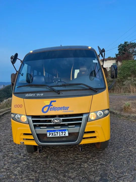 Vendo ou alugo micro ônibus 4x4 com ar condicionado volare 2014/2015 - Foto 9