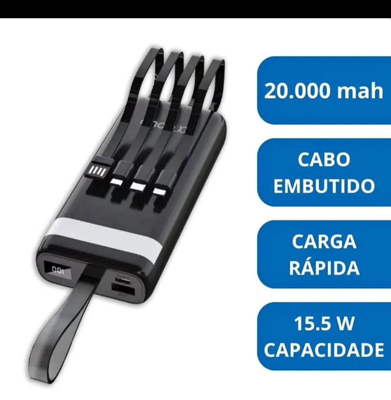 Carregador portátil  110 com entregar